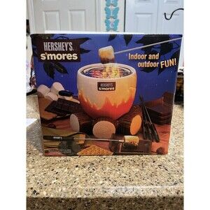 NEW 2012 HERSHEY’S SMORES MAKER CAMP FIRE SET INDOOR & OUTDOOR
